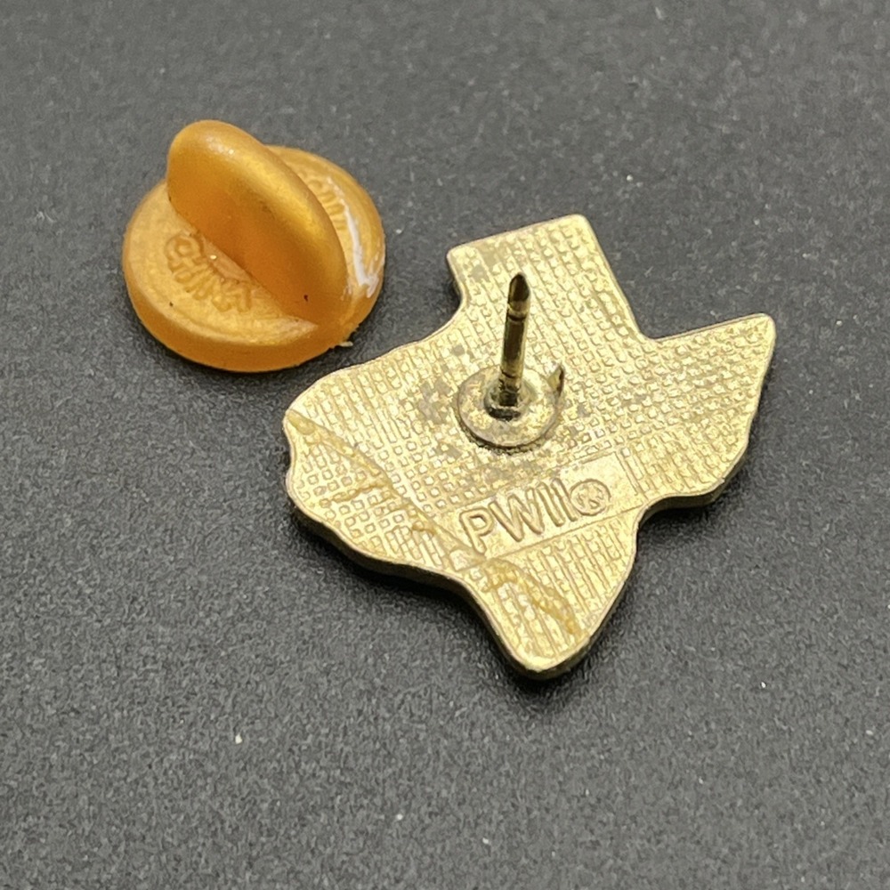 State Flag Texas State Outline Lapel Hat Pin - Picture 3 of 3